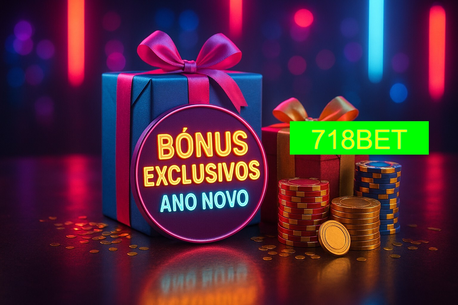 Promoções de Ano Novo no 718BET